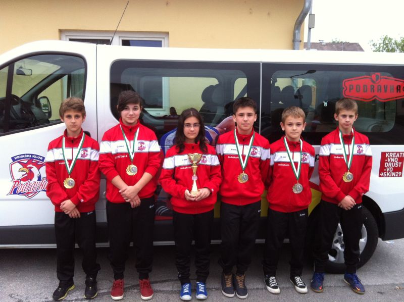 Podravkini hrvači osvojili četiri zlatne i jednu srebrnu medalju