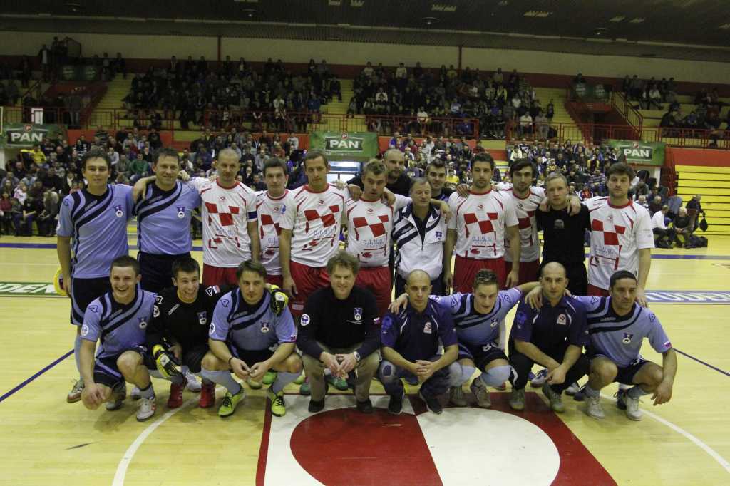 Mininogomet: Hrvatska i Slovenija odigrale neriješeno pred punom koprivničkom dvoranom