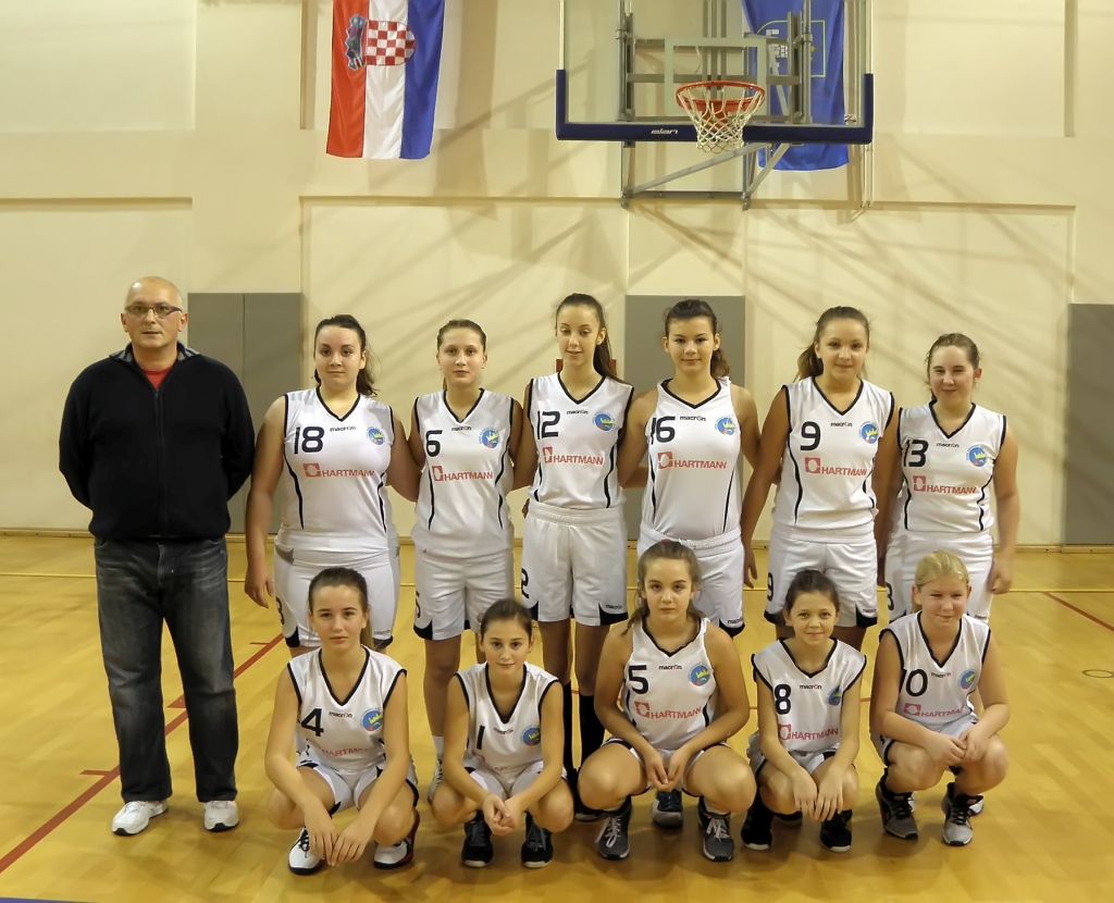 Ženski košarkaški klub Koprivnica Z14 | Zajednica športskih udruga Grada Koprivnice