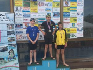 Četiri medalje za Plivački klub Cerine na 6. plivačkom mitingu "Vodeni lav"