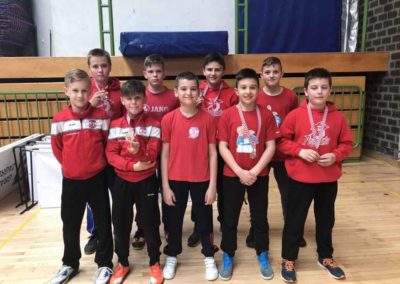 Dva srebra i tri bronce osvojili su mlađi dječaci Podravke na Prvenstvu Hrvatske