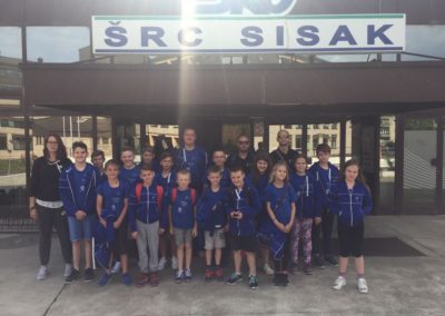 10 odličja za Plivački klub Cerine u Sisku