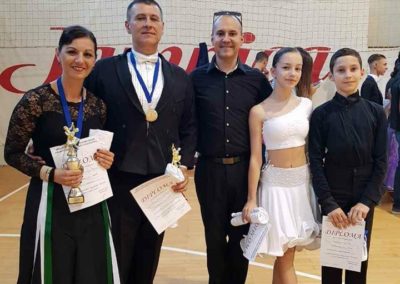 Državni prvaci PRH u 10 sportskih plesova Marina Tomac-Rojčević i Neno Rojčević