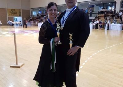 Državni prvaci PRH u 10 sportskih plesova Marina Tomac-Rojčević i Neno Rojčević