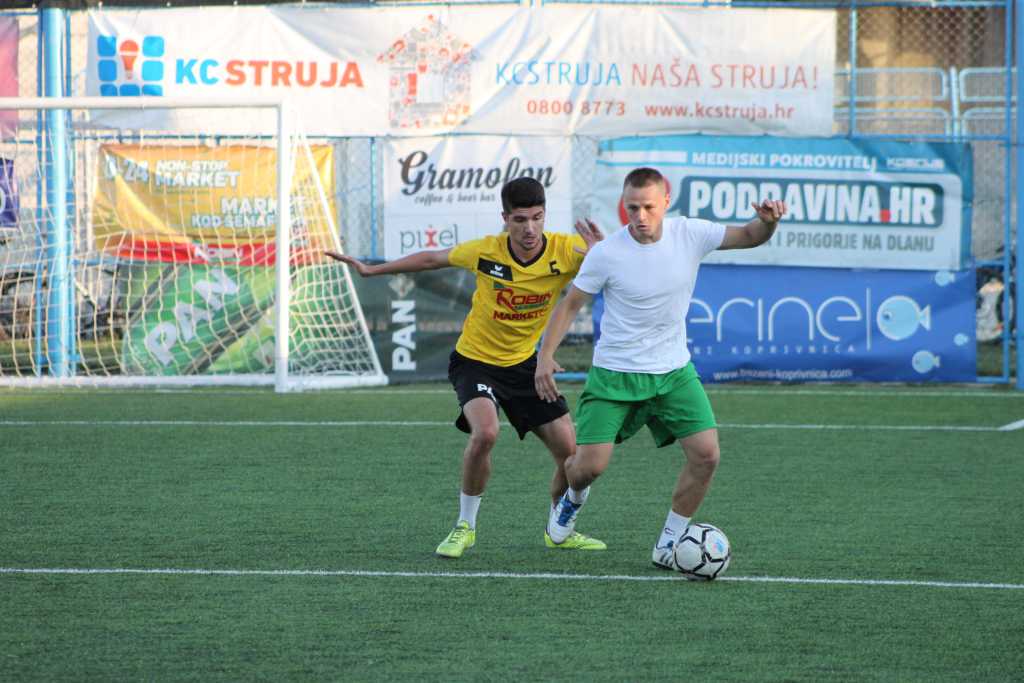 Pan Ljetna liga Koprivnica // Poznati prvi četvrtfinalisti, Klub 75 na penale izbacio Aquaterru