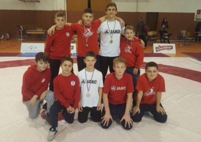 Zlato, srebro i dvije bronce osvojili su hrvači Podravke u Petrinji