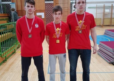 Valent Delimar kadetski prvak Hrvatske, Nogić i Šimunić brončani