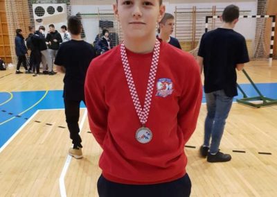 Ivan Adžaga, jedini do medalje na Međunarodnom Božićnom turniru u Zagrebu
